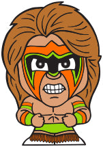 2015 Party Animal Toys WWE TeenyMates Series 1 Ultimate Warrior