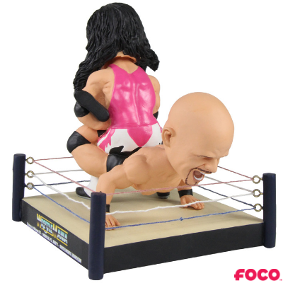 2019 WWE FOCO Bobbleheads WrestleMania 13 Bret Hart vs. Stone Cold Steve Austin