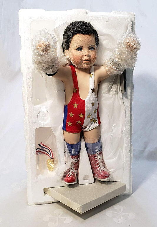 2002 WWF Danbury Mint Little Superstars Collection Little Kurt Angle