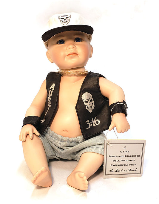 2000 WWF Danbury Mint Little Superstars Collection Little Stone Cold