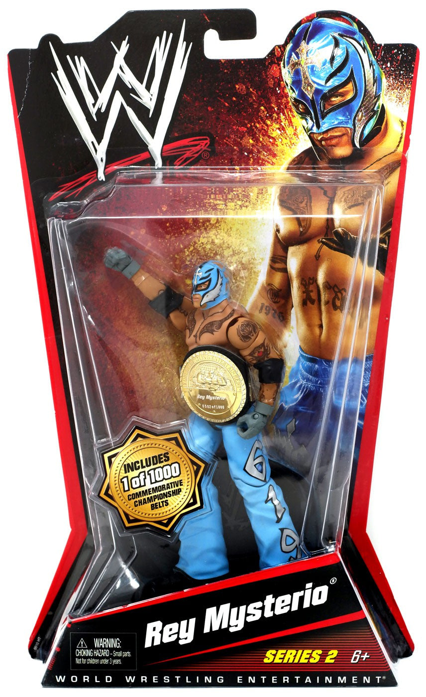 2010 WWE Mattel Basic Series 2 Rey Mysterio [Chase]