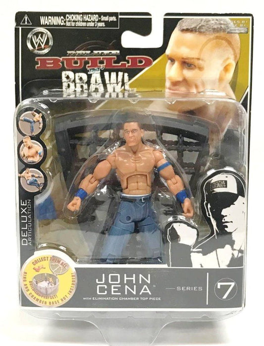 2008 WWE Jakks Pacific Deluxe Build 'N' Brawl Series 7 John Cena