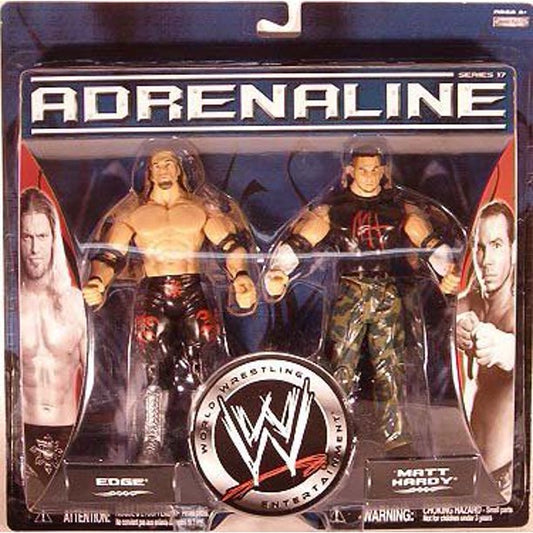 2006 WWE Jakks Pacific Adrenaline Series 17 Edge & Matt Hardy