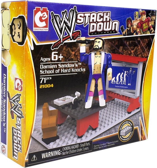 2014 WWE Bridge Direct StackDown Series 1 Damien Sandow's School of Hard Knocks