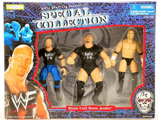 1998 WWF Jakks Pacific Special Collection Box Set: Stone Cold Steve Austin [With Kneepads, Exclusive]
