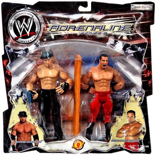 2003 WWE Jakks Pacific Adrenaline Series 2 Johnny Stamboli vs. Chavo Guerrero