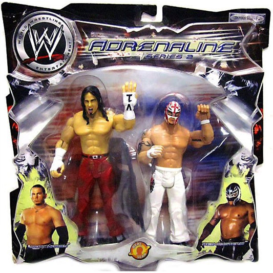 2003 WWE Jakks Pacific Adrenaline Series 2 Matt Hardy vs. Rey Mysterio