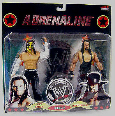 2009 WWE Jakks Pacific Adrenaline Series 37 Jeff Hardy & Undertaker