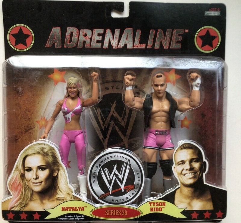 2009 WWE Jakks Pacific Adrenaline Series 39 Natalya & Tyson Kidd