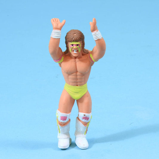 1991 WWF Star Toys 3" PVC Mini Figures Ultimate Warrior [With Yellow Trunks]