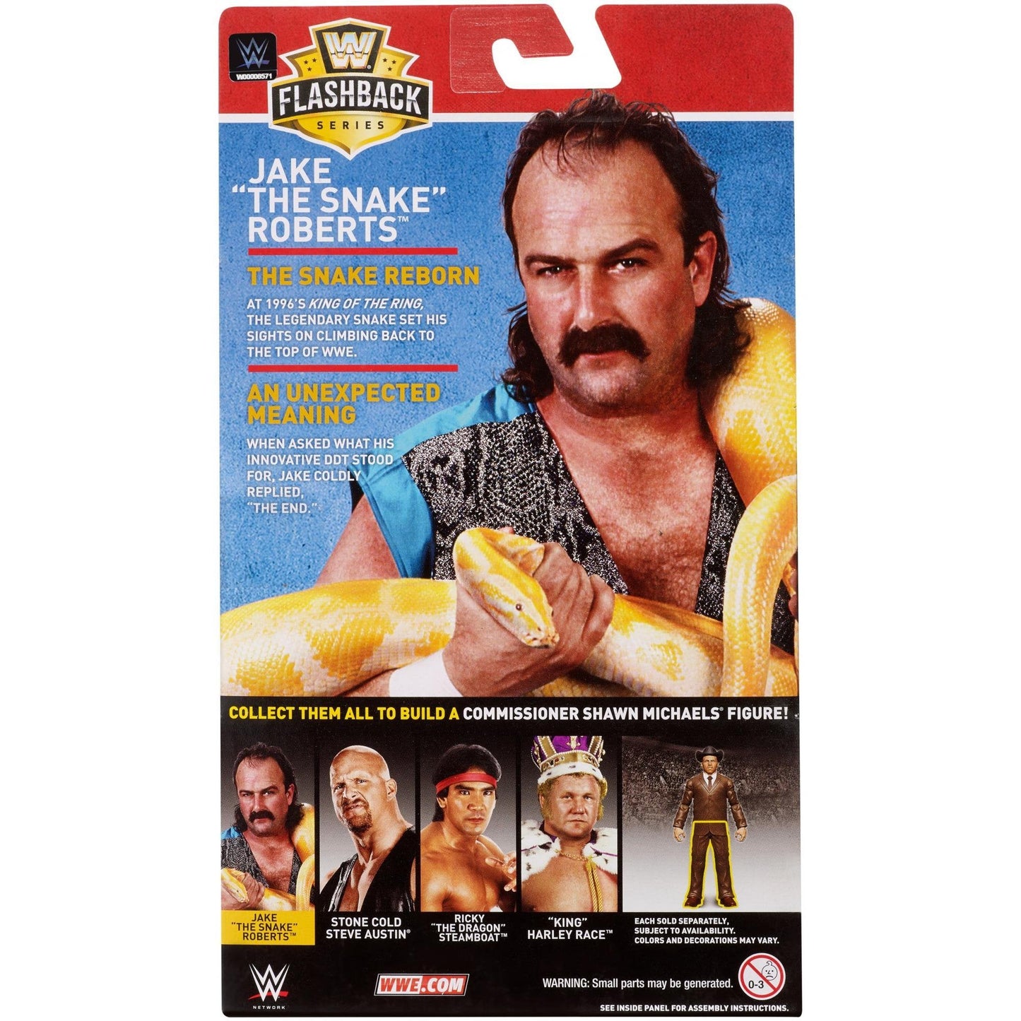 2018 WWE Mattel Elite Collection Flashback Series 3 Jake "The Snake" Roberts [Exclusive]