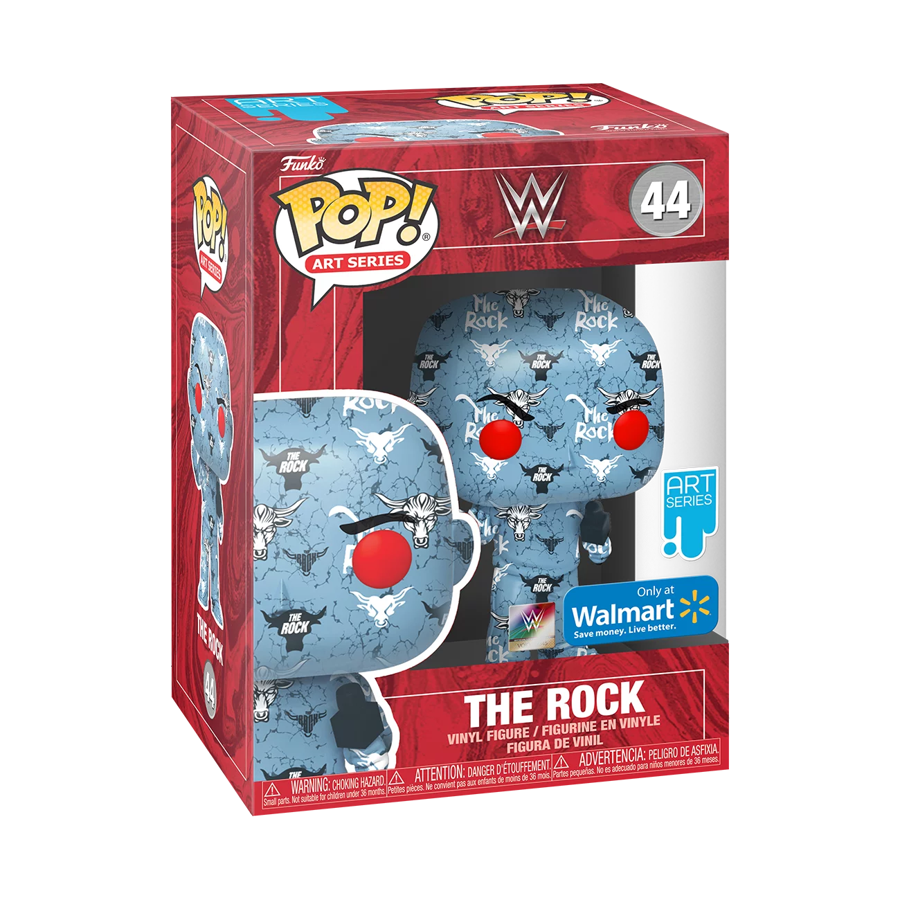 2021 WWE Funko POP! Vinyls Art Series 44 The Rock [Exclusive]