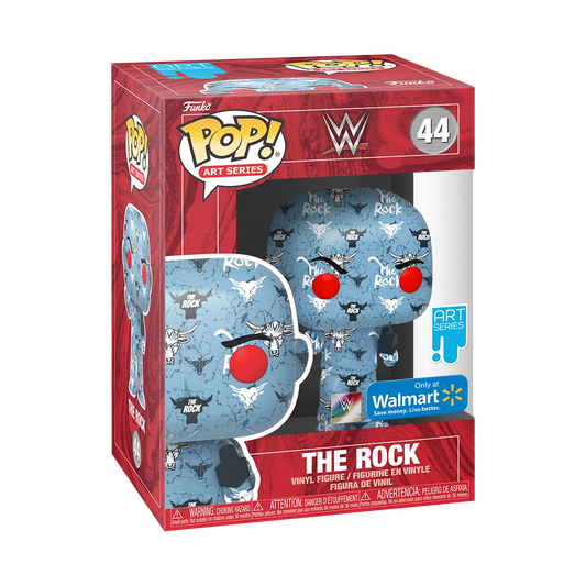 2021 WWE Funko POP! Vinyls Art Series 44 The Rock [Exclusive]