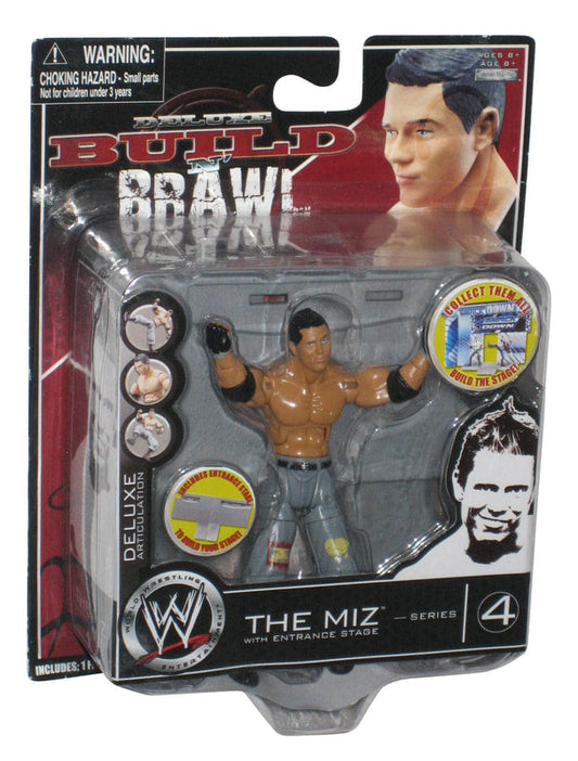 2008 WWE Jakks Pacific Deluxe Build 'N' Brawl Series 4 The Miz