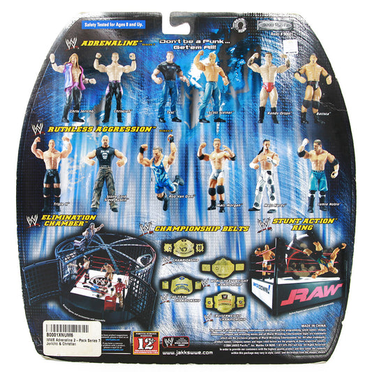 2004 WWE Jakks Pacific Adrenaline Series 7 Christian & Chris Jericho
