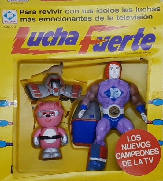 1988 Plastirama Lucha Fuerte Plastiboy & Goro