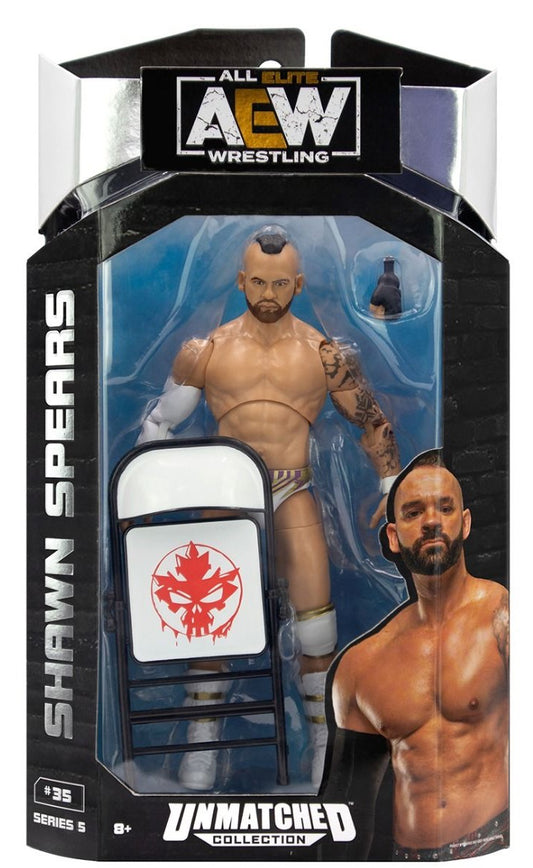 2022 AEW Jazwares Unmatched Collection Series 5 #35 Shawn Spears