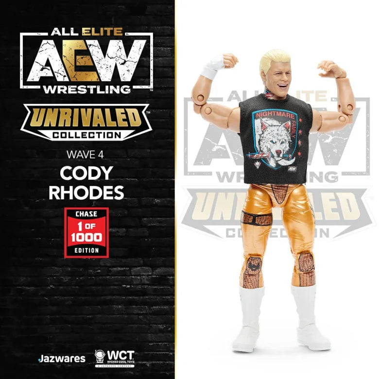 2021 AEW Jazwares Unrivaled Collection Series 4 #34 Cody [Chase Edition]