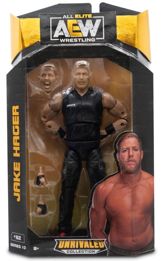 2022 AEW Jazwares Unrivaled Collection Series 10 #82 Jake Hager