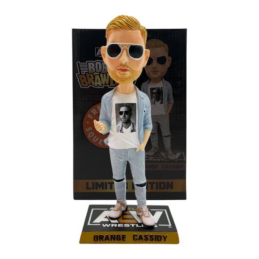 2022 AEW Pro Wrestling Tees Bobble Brawlers Orange Cassidy