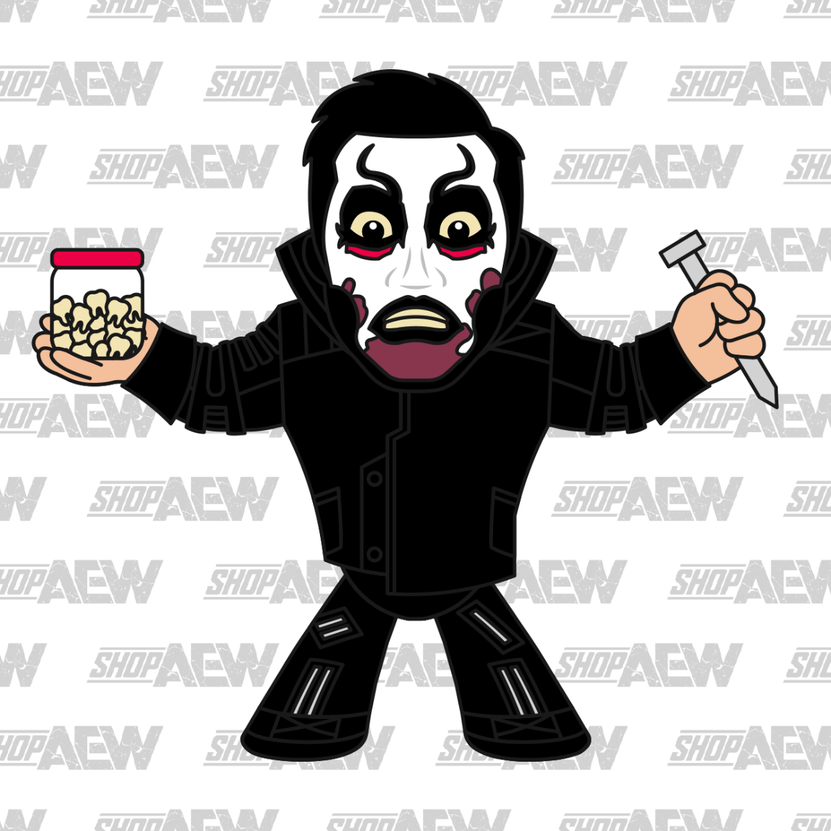 AEW danhausen very evil micro brawler new in card – St. John's