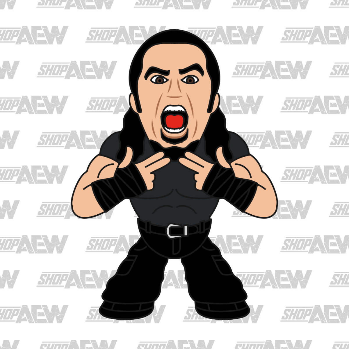 2023 AEW Pro Wrestling Tees Micro Brawlers Tag Team Edition 1 of 2 Matt Hardy