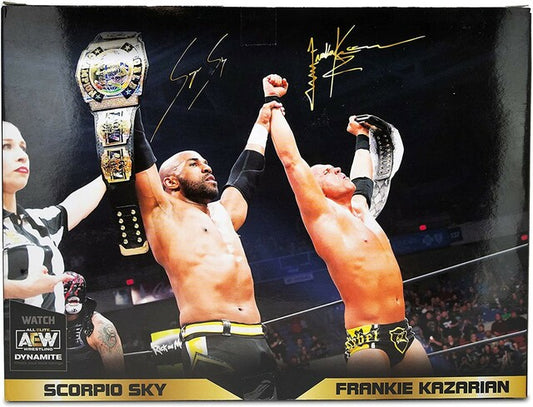 2021 AEW Jazwares Unrivaled Collection Amazon Exclusive SCU Tag Team Pack: Frankie Kazarian & Scorpio Sky