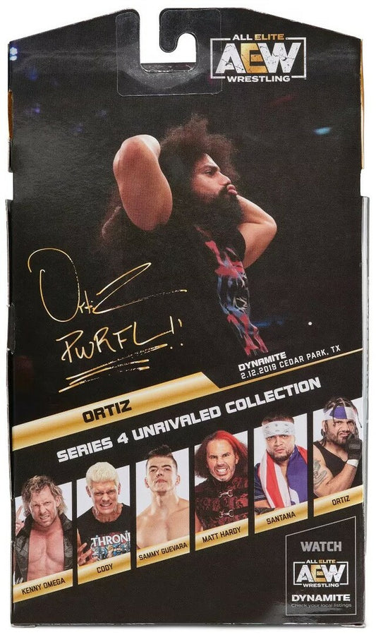 2021 AEW Jazwares Unrivaled Collection Series 4 #33 Ortiz