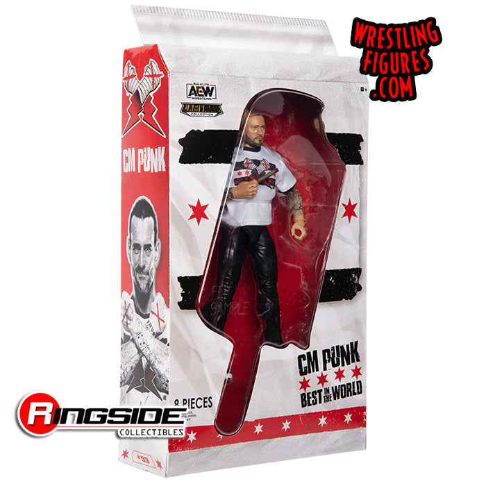 2022 AEW Jazwares Unrivaled Collection Ringside Exclusive #93 "The First Dance" CM Punk