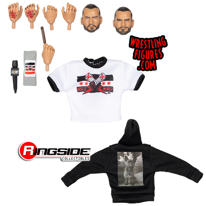 First Dance CM Punk - AEW Ringside Exclusive Toy Wrestling Action