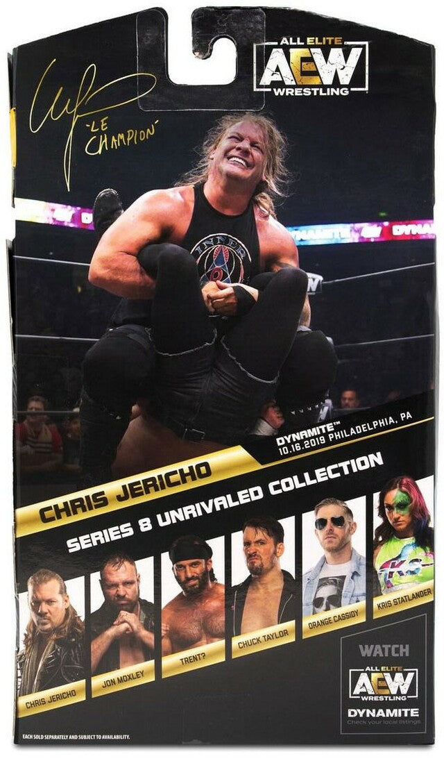 2022 AEW Jazwares Unrivaled Collection Series 8 #63 Chris Jericho