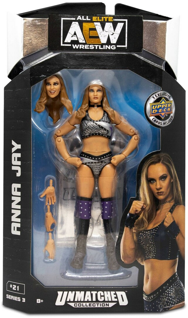 2022 AEW Jazwares Unmatched Collection Series 3 #21 Anna Jay