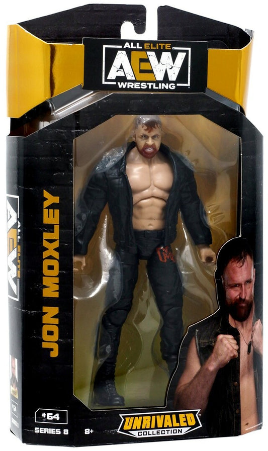 2022 AEW Jazwares Unrivaled Collection Series 8 #64 Jon Moxley