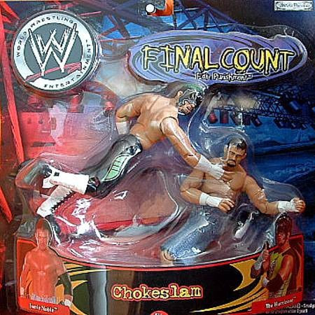 2002 WWE Jakks Pacific Final Count Series 7 "Chokeslam": Jamie Noble & The Hurricane