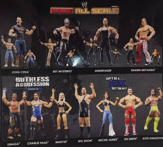 2008 WWE Jakks Pacific WWE All Scale Series 1 Shawn Michaels