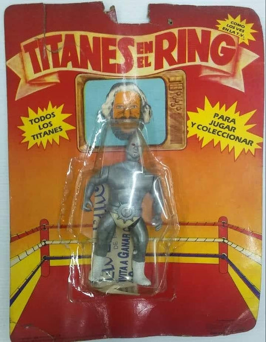 1988 Titanes en el Ring Revirplas Series 1 El Androide de Plata
