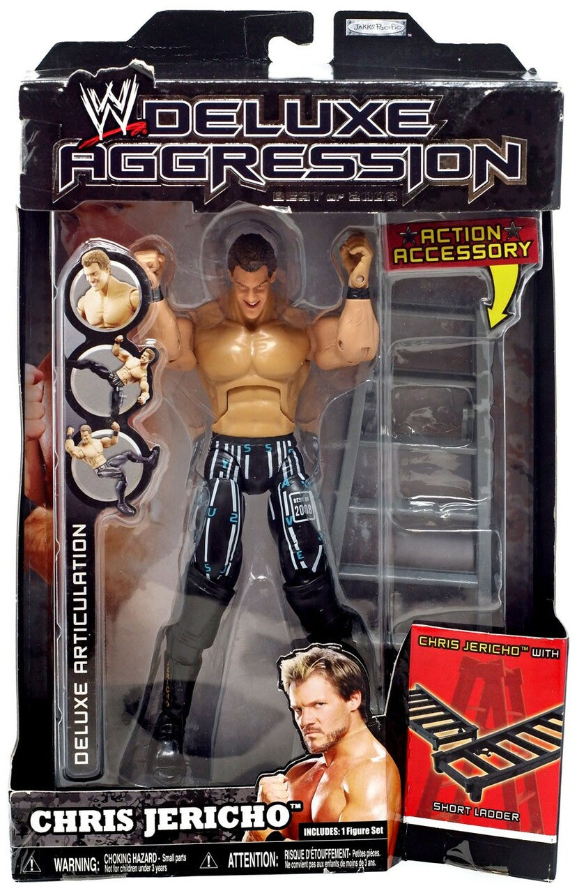 2008 WWE Jakks Pacific Deluxe Aggression Best of 2008 Chris Jericho