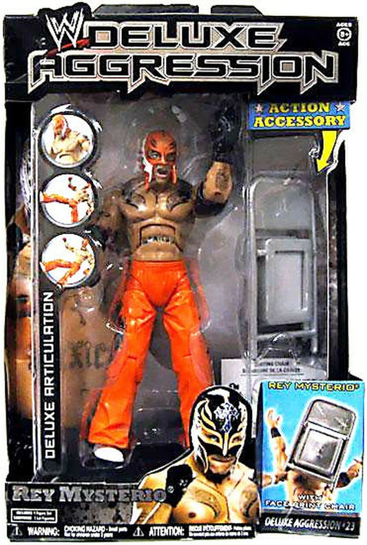 2009 WWE Jakks Pacific Deluxe Aggression Series 23 Rey Mysterio
