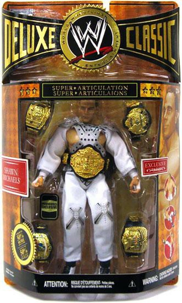 2009 WWE Jakks Pacific Deluxe Classic Superstars Shawn Michaels [Exclusive]