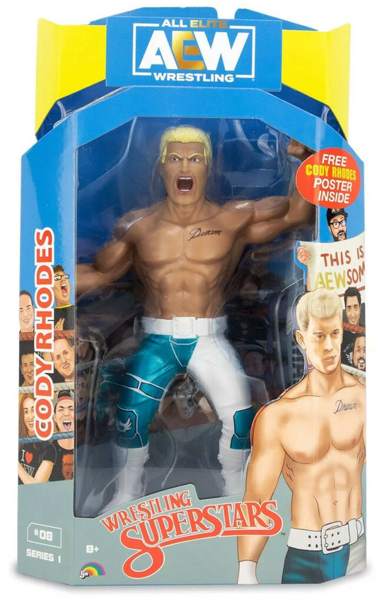 2021 AEW Jazwares Unmatched Collection Series 1 #08 Cody Rhodes [LJN]