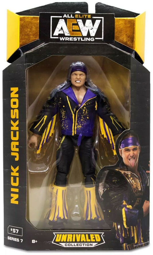 2021 AEW Jazwares Unrivaled Collection Series 7 #57 Nick Jackson