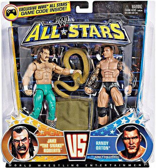 2011 WWE Mattel Elite Collection All-Stars Jake "The Snake" Roberts vs. Randy Orton