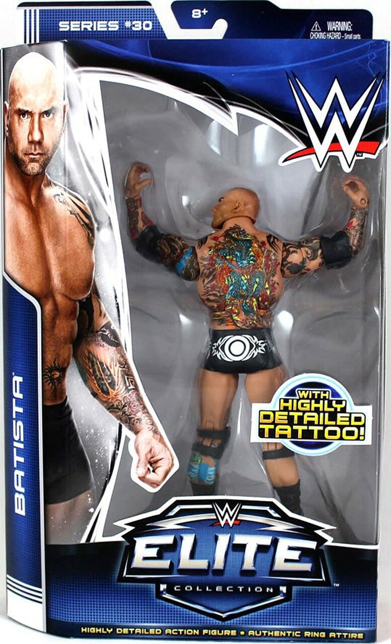 2014 WWE Mattel Elite Collection Series 30 Batista [Facing Back]