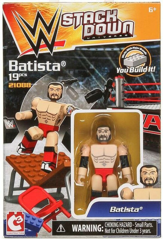 2015 WWE Bridge Direct StackDown Series 4 Batista