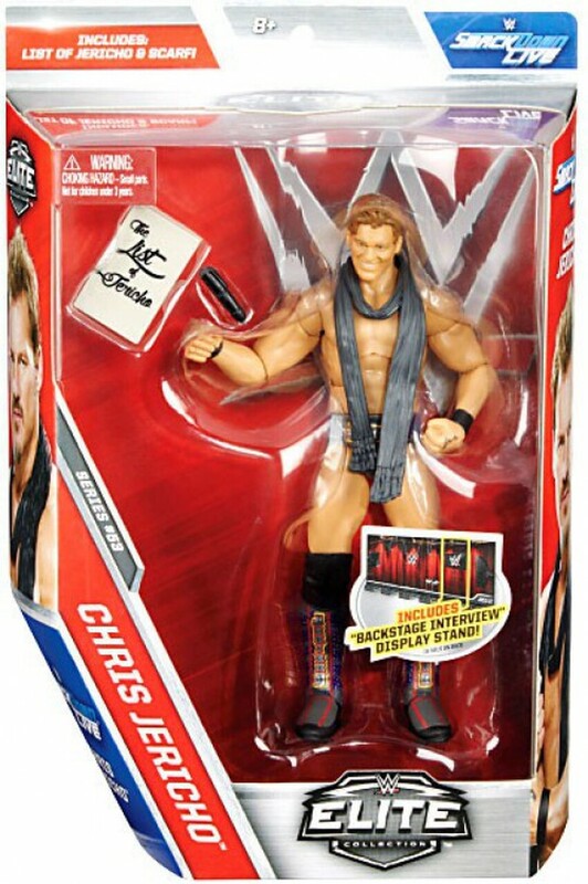 2017 WWE Mattel Elite Collection Series 53 Chris Jericho