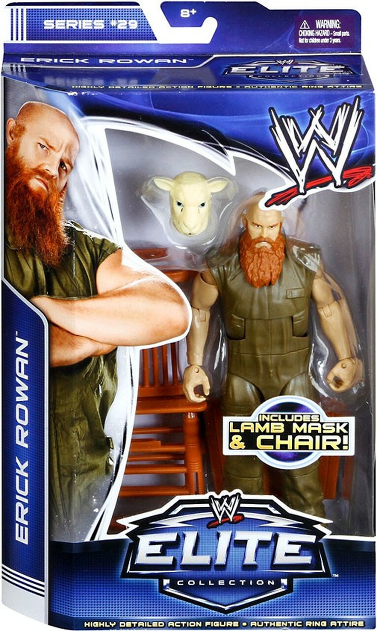 Erick Rowan Rambling Rabbit 2014 WWE Mattel Elite Collection Series 29 Erick Rowan – Wrestling ...