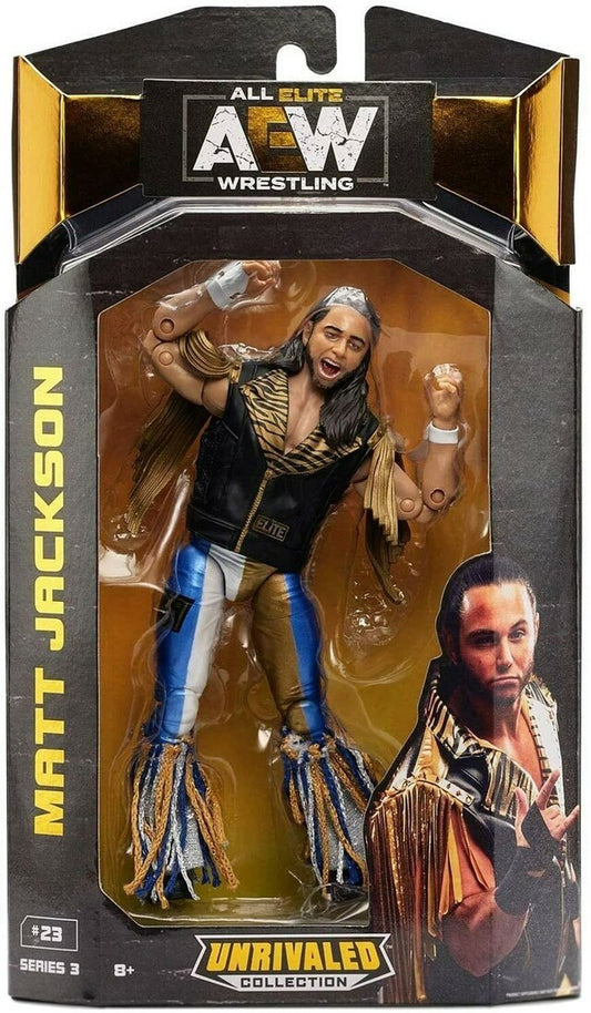 2021 AEW Jazwares Unrivaled Collection Series 3 #23 Matt Jackson