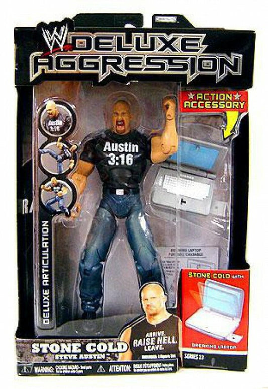2008 WWE Jakks Pacific Deluxe Aggression Series 13 Stone Cold Steve Austin