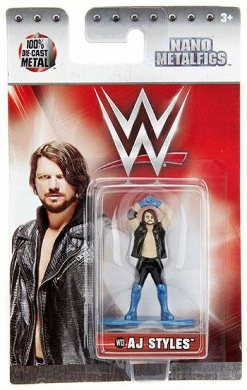 2017 WWE Jada Toys Nano Metalfigs Series 2 AJ Styles