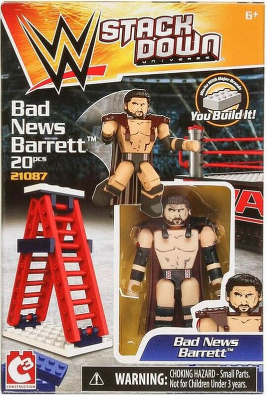2015 WWE Bridge Direct StackDown Series 4 Bad News Barrett